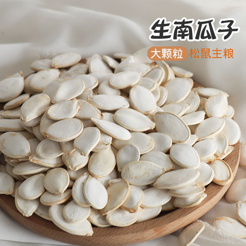 松鼠仓鼠花枝鼠吃的主粮食零食物大颗粒营养生南瓜子瓜子籽100G