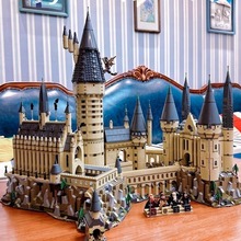 中国积木哈利波特71043霍格沃兹城堡大型高难度儿童拼装玩具16060