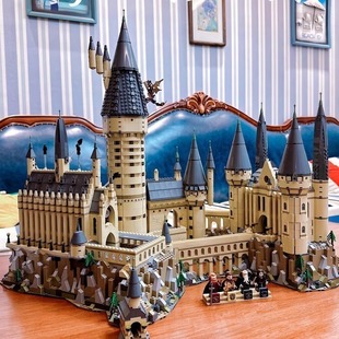 中国积木哈利波特71043霍格沃兹城堡大型高难度儿童拼装玩具16060