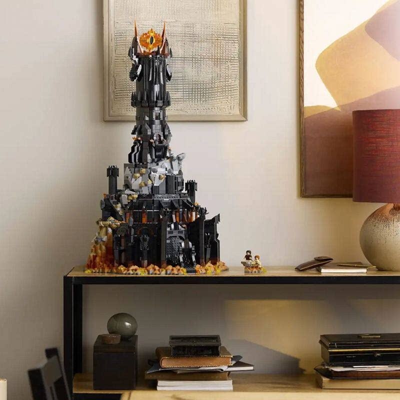 thumbnail for Chinese Building Blocks the Lord of the Rings: Barad-Dûr 10333 Black Tower Large Assembly Toy for Boys Children's Gift