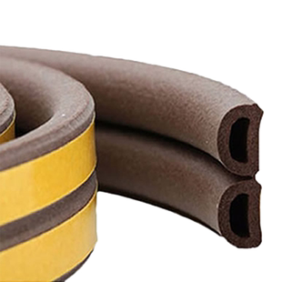 窗户门缝防盗门塑钢窗门条密封条门边 防风保暖隔音门条胶条自粘