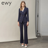 女 女售楼部面试比亚迪工作服正装 2026年春秋高端职业白领西装 套装