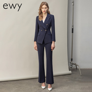 2026年春秋高端职业白领西装套装女售楼部面试比亚迪工作服正装女