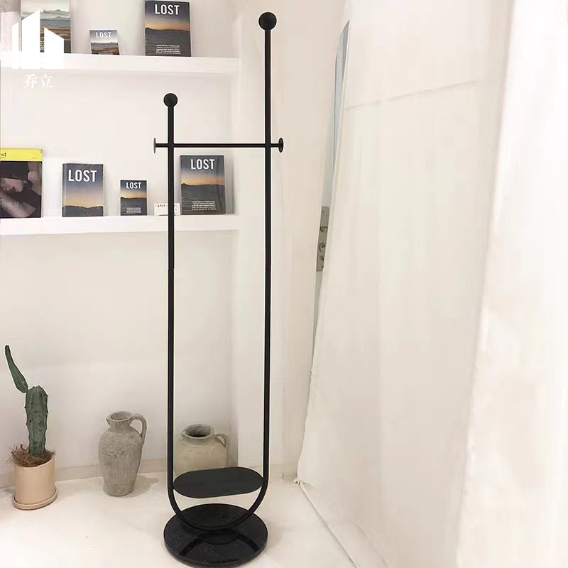 衣架落地卧室挂衣架简易衣服挂架落地衣帽架挂衣服架子置物架家用