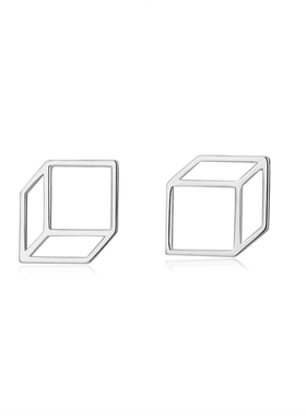 conceptofskin肌理概念 轮回 原创设计耳饰耳钉 | 二维立方体