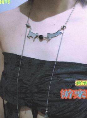 conceptofskin 2024秋季原创设计手作配饰｜猫猫抢球项链