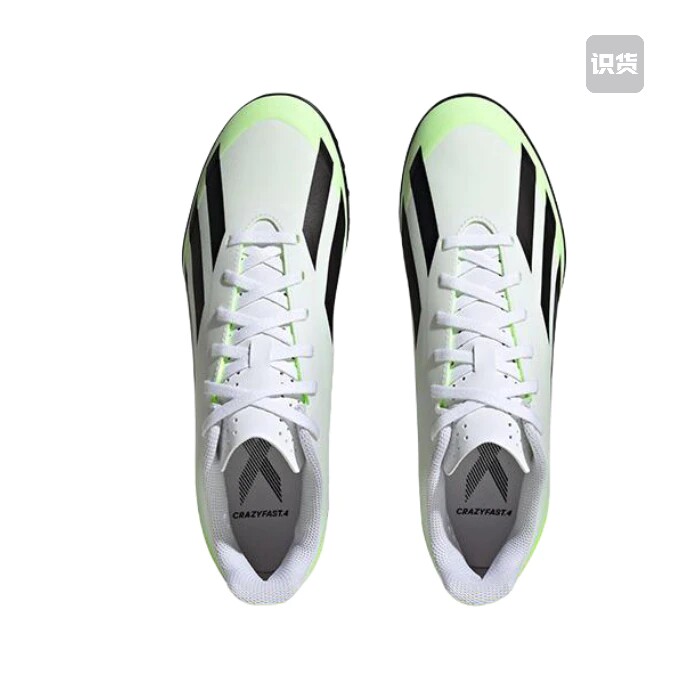 adidas X Crazyfast.4 硬人造草坪防滑耐磨足球鞋男女同款IE1583