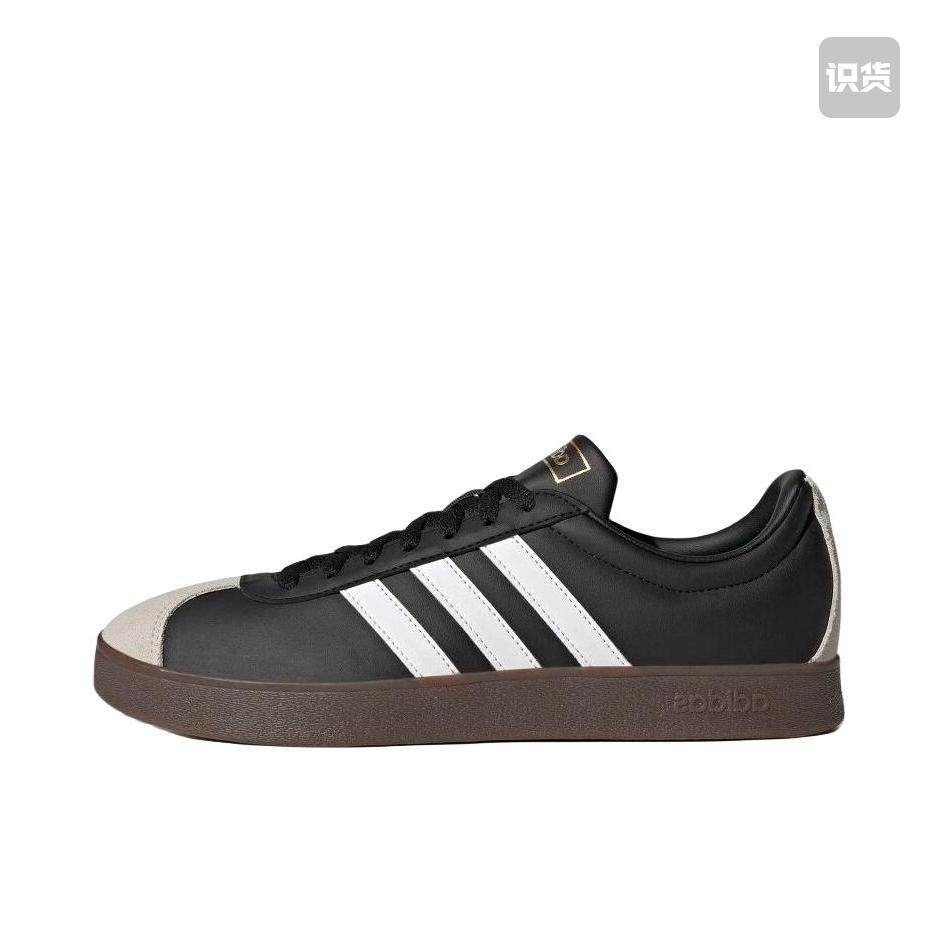 adidas VL Court 2.0 舒适百搭 休闲轻便  T头鞋 德训鞋