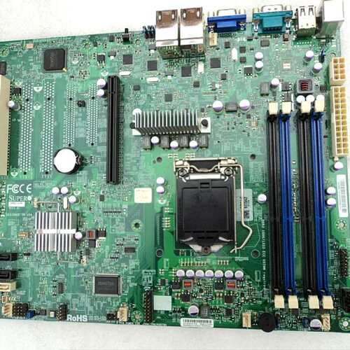 X9SCI-LN4 单路四网口C204芯片组LGA1155主板议价