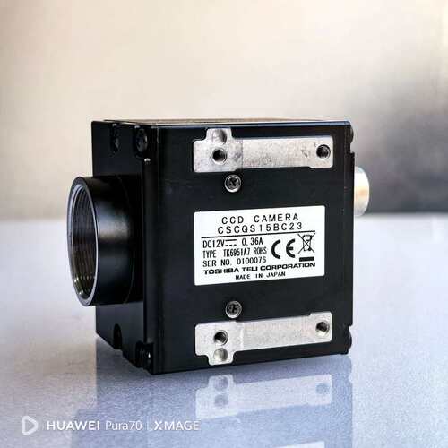 TELI CSCQS15BC23 黑白工业相机 全局500万像素 功能完好议价