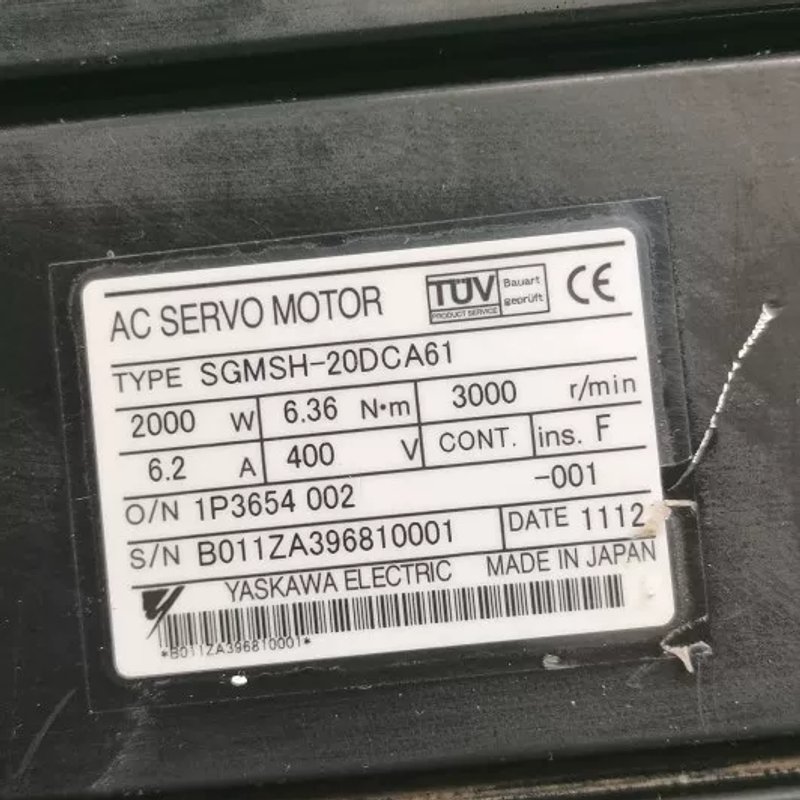 SGMSH-20DCA61 伺服电机成色如图保修议价图片