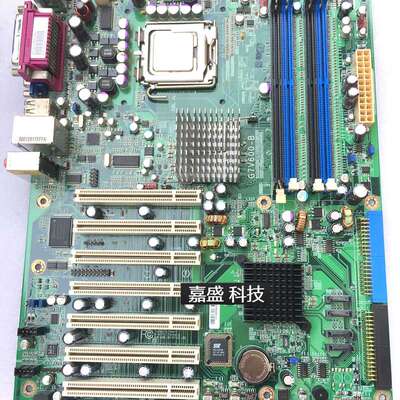 DFI G7600-B 工控机设备主板 带7条PCI 送CPU 实物图 议价