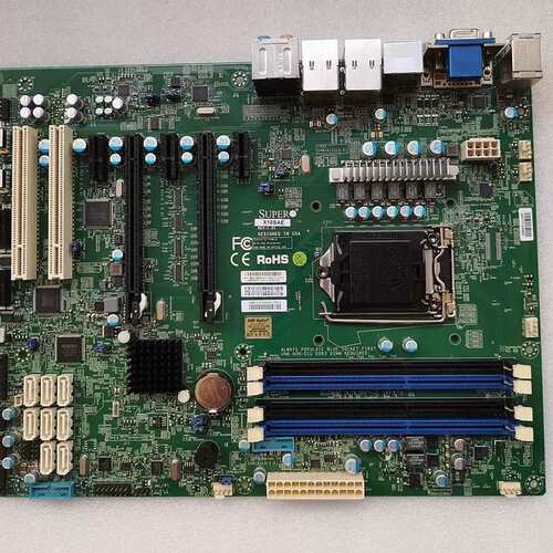 X10SAE 工作站主板 支持E3-1230V X10SAE 1150针 设备机主板议价