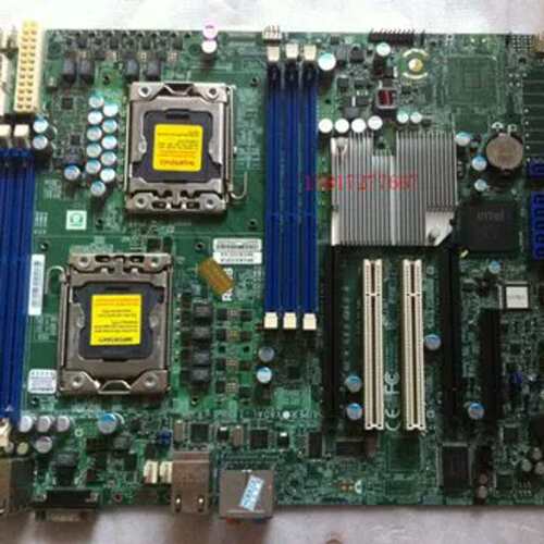 SUPER X8DAL-I双路1366针服务器图形工作站主板议价