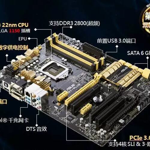 没上过机 / Z87-PLUS 1150 主板 上4790K议价