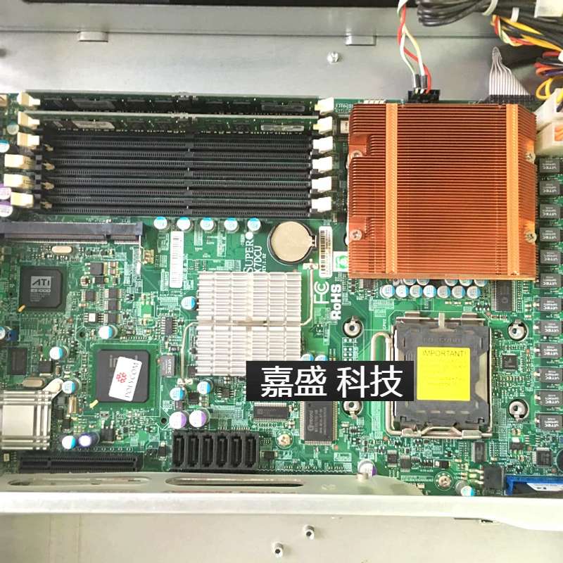 X7DCU 宝利通双路771针服务器主板 支持54CPU议价