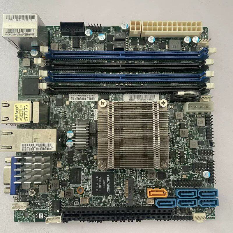 X10SDV-TLN4F服务器ITX主板集成XEON+D1540+8核16线程CPU议价议价