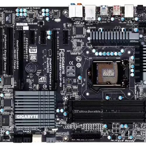 没上过机 Z68X-UD3P B3 1155主板 大板 z68 sli议价