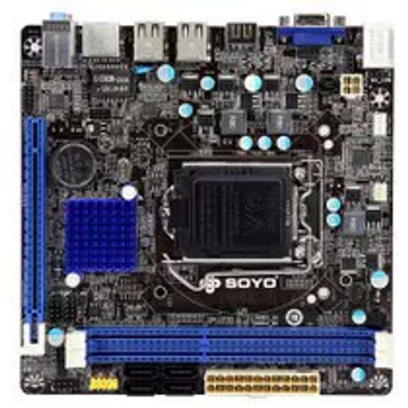 梅捷SY-H61G-M 1155针CPU DDR3内存 H61全固态迷你小板议价