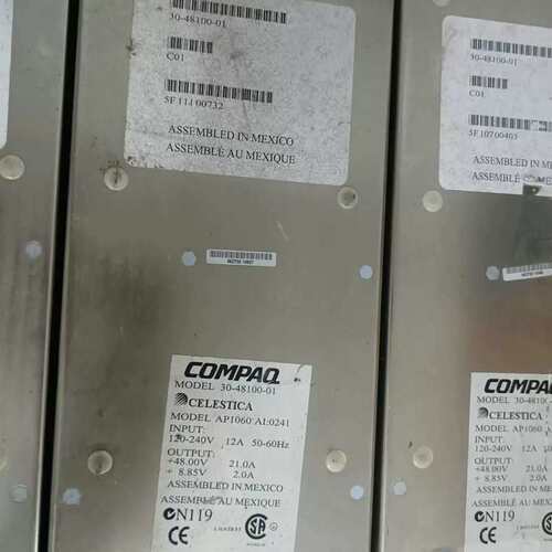 COMPAQ 30-48100-01 AP1060 POWER SUPPLY 1000W 电源议价