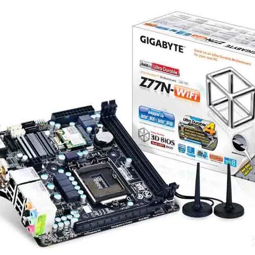 没上过机 / Z77N-WIFI ITX mini小板 1155主板议价