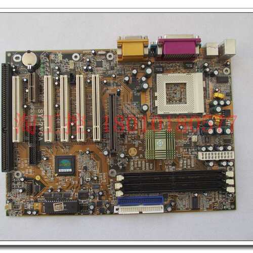 SOYO 工控机大板 SY-7VCA 功能完好 带CPU 内存 主板议价