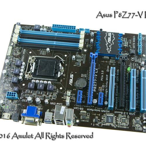 / P8Z77-V LX，LGA-1155，Z77芯片组支持超频，国行正品议价