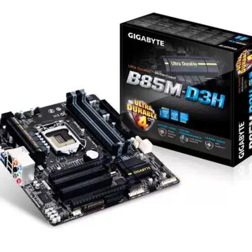 没上过机 / b85m-d3h 全集成 1150主板 MATX议价