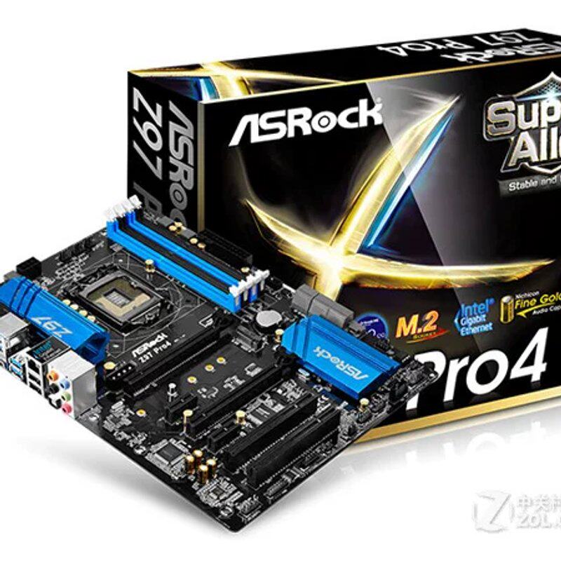 盒装没上过机 ASROCK/华擎科技 Z97 Pro4 1150 主板 M.2 大板议价图片