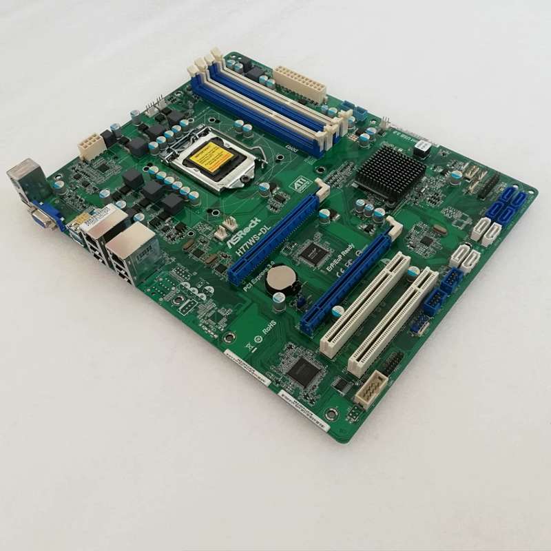 华擎H77WS-DL LGA1155针服务器主板支持I5 I7 E3-1230系列CPU议价图片