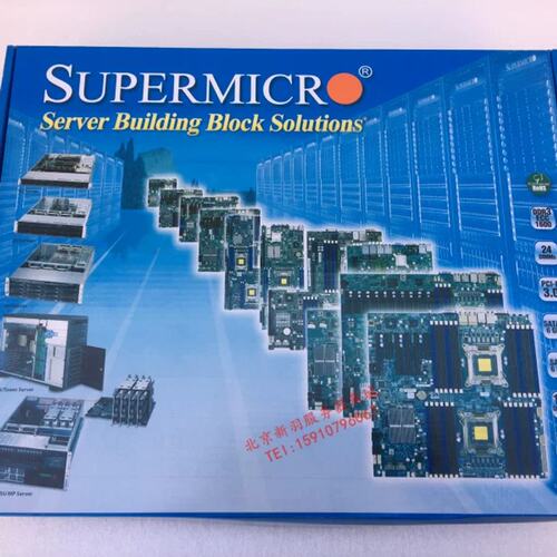 X9DA7双路2011针服务器工作站主板 支持E5-2600V2系列CPU议价
