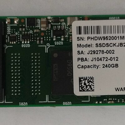 潮 240G M.2 NGFF SSDSCKJB240G7 服务器固态SSD 2280 S3520议价