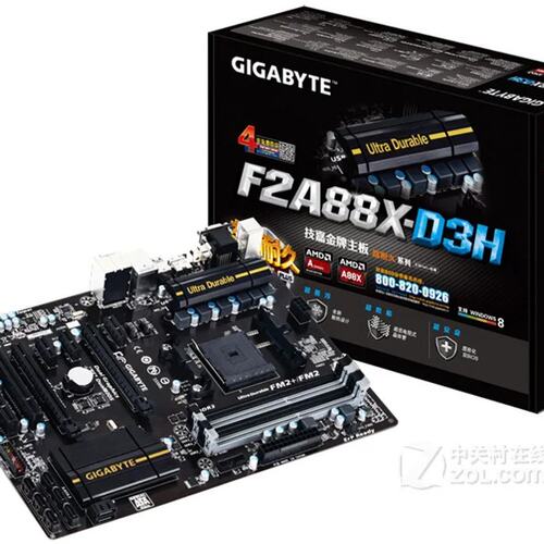 没上过机 / F2A88X-D3H 大板 FM2+ AMD 主板议价