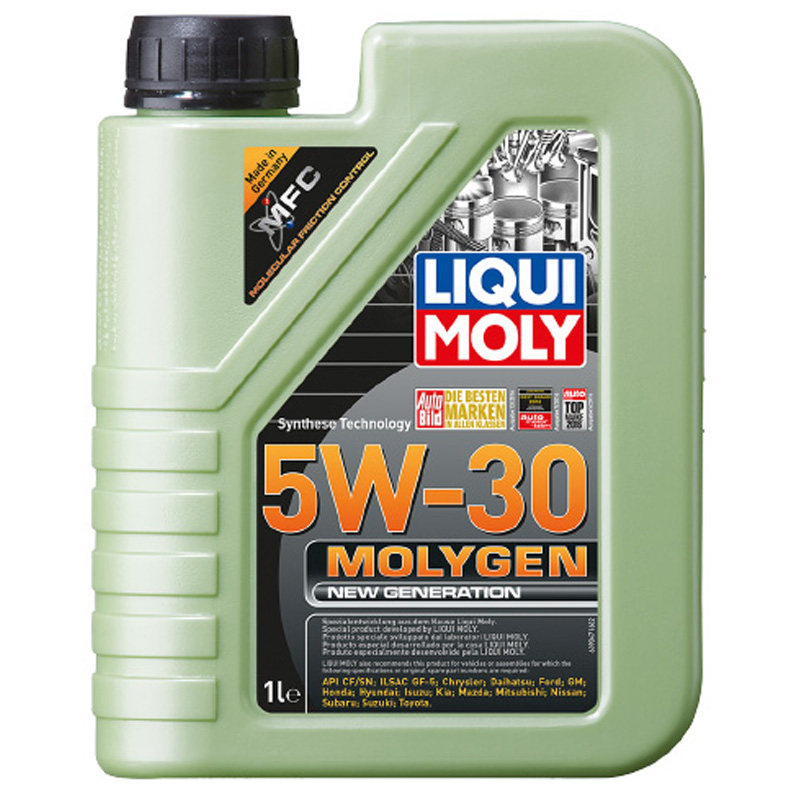 正品行货]德国力魔21102原瓶进口新一代魔法基因合成机油5w-30-1l