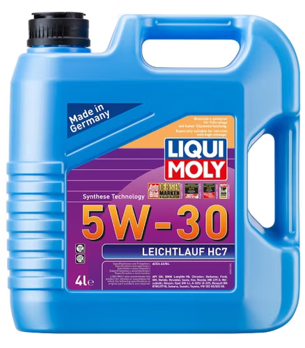 德国进口力魔雷神HC7合成机油汽车发动机润滑油 20987 5W-30 4L装