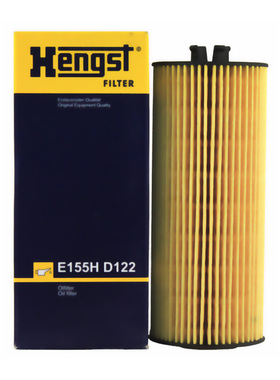 原厂配套汉格斯特机油滤清器滤E155HD122适用奔驰CLS63C218SL63R2