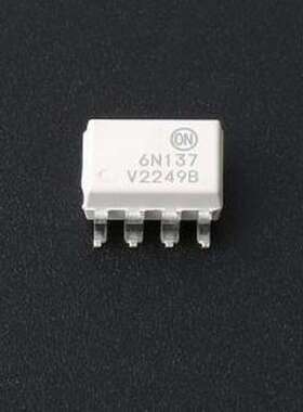 6N137SDVM 逻辑输出光耦 DC输入 1通道 隔离电压(rms):5000V SOP-