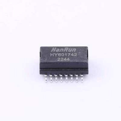 HY601742 网口变压器 HY601742 SMD-16P,12.7x7.1mm