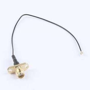 FL2SMAK 射频连接线 IPEX3 B140 双孔法兰SMA母头转三 RG0.81