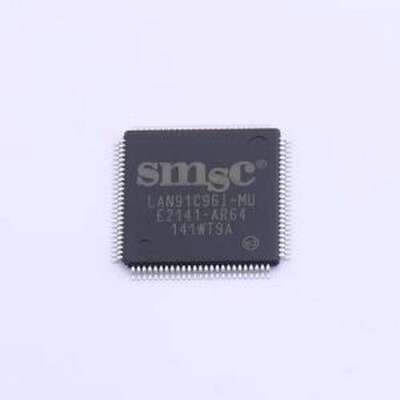 LAN91C96I-MU 以太网收发器 LAN91C96I-MU QFP-100(14x14)