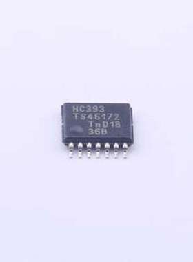 74HC393PW,118 计数器/分频器 107MHz 4位二进制计数器 TSSOP-14
