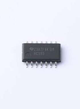 SN74HC393NSR 计数器/分频器 36MHz 4位二进制计数器 SOP-14-208m