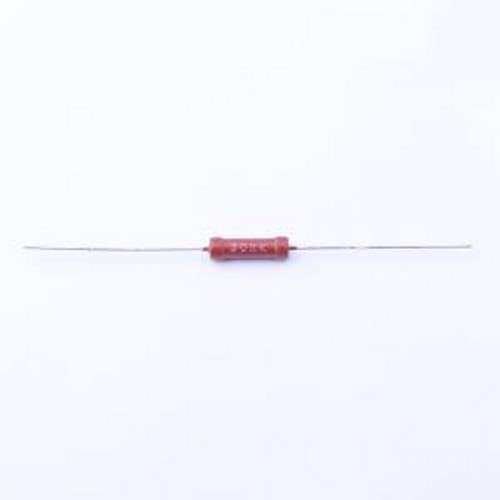 HPC1C300K 插件电阻 30Ω ±10% 1W 插件,D4.5xL16mm