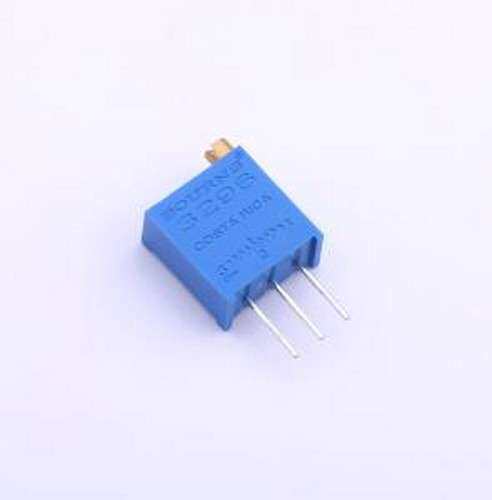 3296W-1-204LF 可调电阻/电位器 200kΩ ±10% SIP-3P,9.5x4.8mm