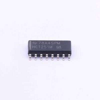 CD74HCT251M96 信号开关/编解码器/多路复用器 CD74HCT251M96 SOI