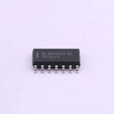 SN74CBT3125DR 信号开关/编解码器/多路复用器 SN74CBT3125DR SOI