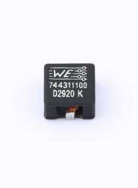 744311100 贴片电感 1uH ±20% 19A SMD,7x6.9mm