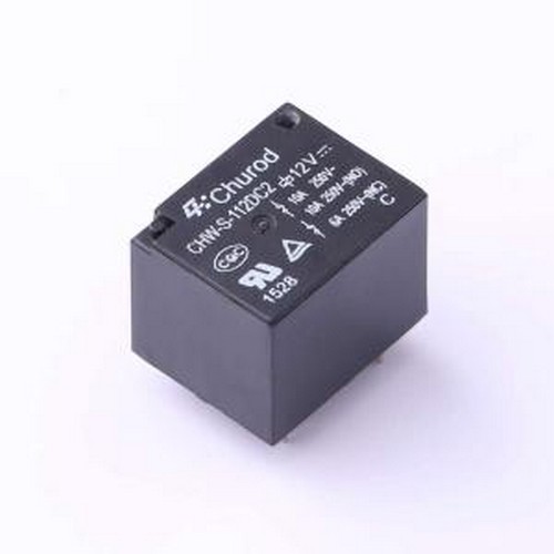 CHW-S-112DC2 功率继电器 CHW-S-112DC2 插件,15.5x19.2mm