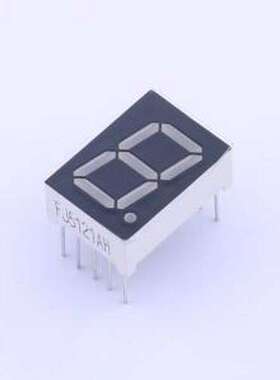 FJ5121AH LED数码管 1位0.52英寸 共阴红光 数码管 插件