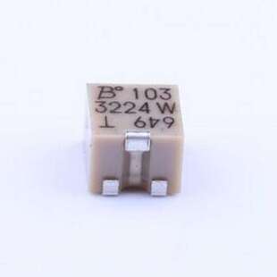3224W-1-103E 可调电阻/电位器 10kΩ ±10% SMD-3P,4.8x3.5mm